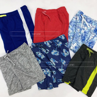 Quần short thun cotton da cá bé trai CJ xuất xịn lưng thun dây rút được/Quần thun ngắn bé trai size đại