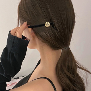 Kẹp tóc hoa trà vintage