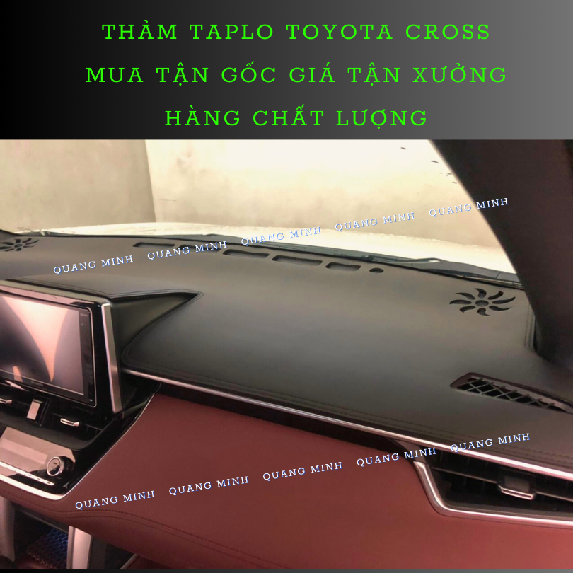 Thảm Taplo Xe Toyota Cross Cao Cấp
