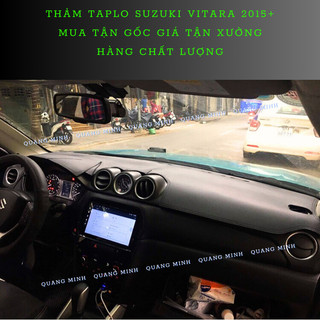 Thảm Taplo Xe Suzuki Vitara 2016 + Chất Liệu Cao Cấp (6 mẫu lựa chọn)
