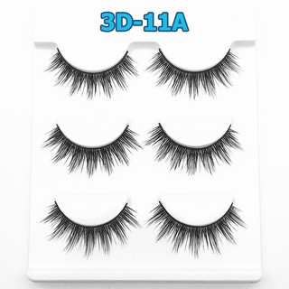 Lông mi chồn 3D số 11A