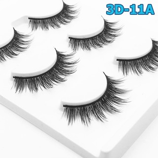 Lông mi chồn 3D số 11A