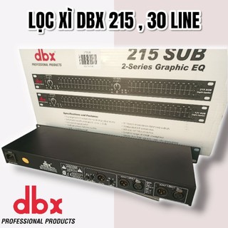 Lọc Xì Equalizer DBX 215 , 30 Line Nhập Khẩu