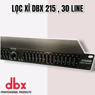 Lọc Xì Equalizer DBX 215 , 30 Line Nhập Khẩu