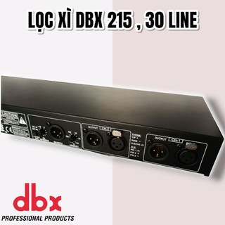 Lọc Xì Equalizer DBX 215 , 30 Line Nhập Khẩu