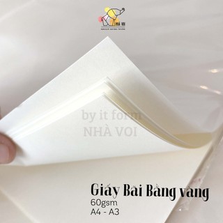 20 tờ giấy vẽ Bãi Bằng vàng