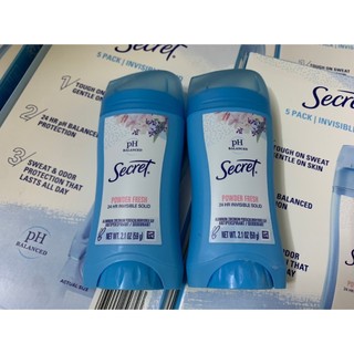 Lăn khử mùi secret balanced powder fresh 59g-cam kết chuẩn
