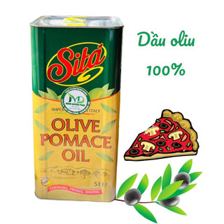Dầu oliu chiên xào rán can 5 Lit  - Nhập khẩu Ý