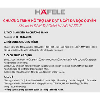 [Quà tặng không bán] Túi tote HAFELE