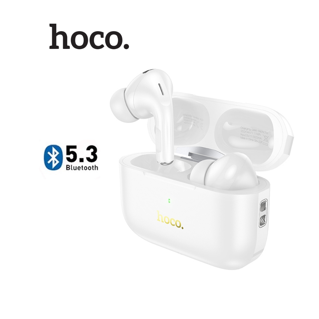 Tai nghe bluetooth V5.3 Hoco EW56 Plus ,sử dụng 4h, dung lượng pin 300mAh, hỗ trợ giảm tiếng ồn ANC
