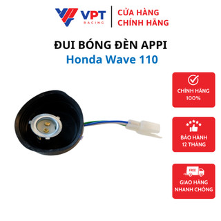 Đui bóng đèn trước honda wave 110 / chính hãng appi 33130-kfl-0010m
