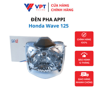 Đèn pha trước wave 125 màu xanh - chính hãng 33120-kph-901-appi