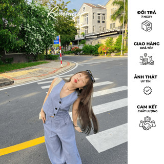 Grey Blue Gilet - Áo gilet Remmus cho nữ