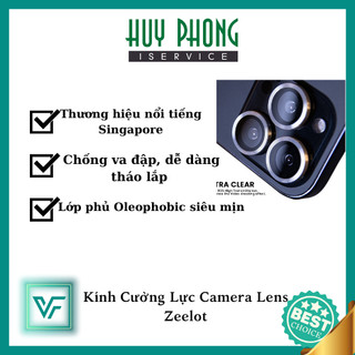 Kính cường lực camera lens zeelot iphone 13 mini/13/ 13 pro/ 13 pro max
