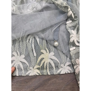 Đầm thun phối ren size M( đã qua sử dụng)