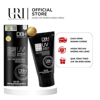 Kem chống nắng dbh egf/fgf/dna uv shield spf47 pa+++ 60ml - bản mỹ