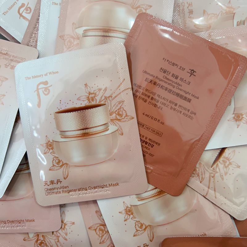 [Mẫu Mới] 1 Gói Mặt Nạ Ngủ Tái Sinh Da: Cheonyuldan Ultimate Regenerating Overnight Mask