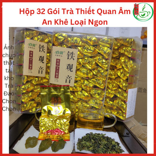 Trà Thiết Quan Âm An Khê loại ngon 32 gói 1 hộp 250g HÀNG CÓ SẴN