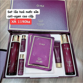 Set Ohui tím Baby Colagen chống lão hóa, dưỡng trắng da, giảm nếp nhăn