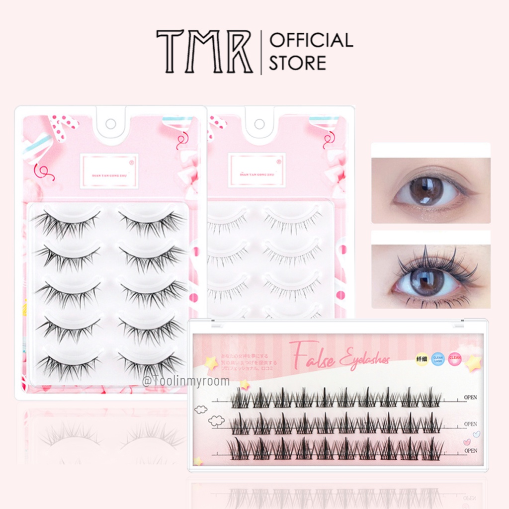 Mi Giả Tổng Hợp Các Loại TMR Eyelash Giúp Mắt To Tròn Và Cuốn Hút Tự Nhiên