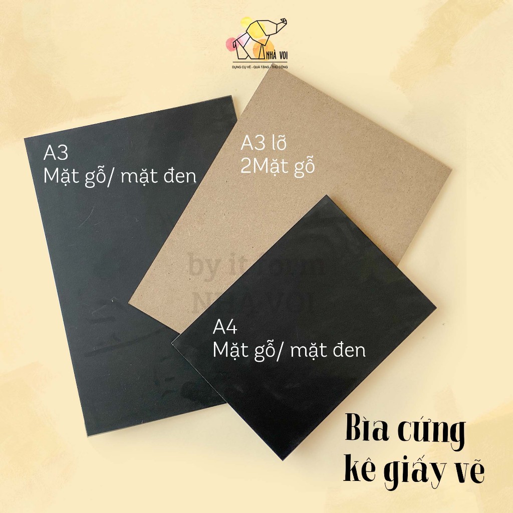 Bảng kê giấy [Họa cụ Nhà Voi]