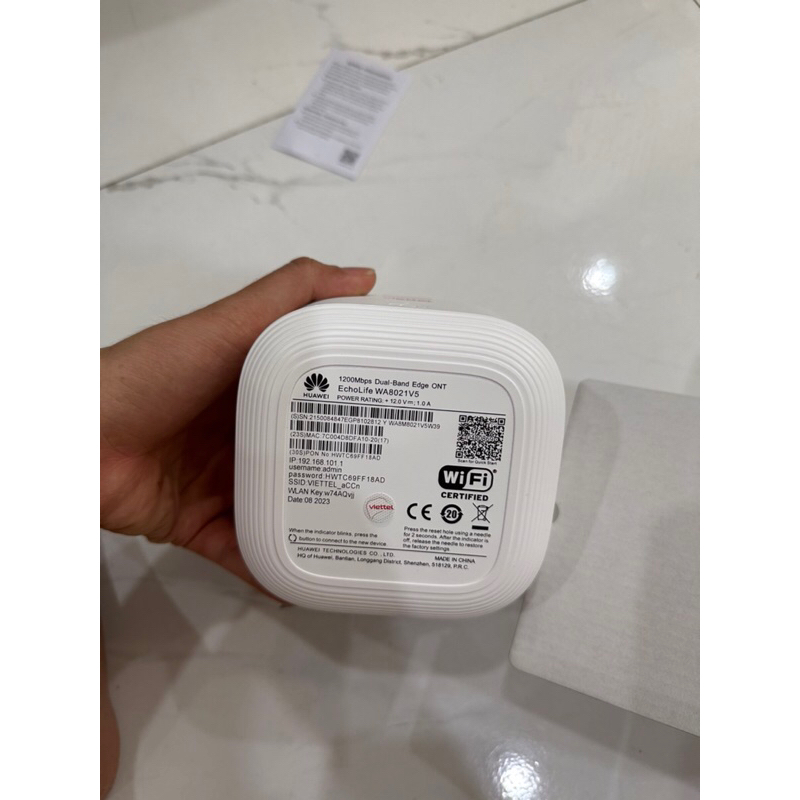 Home Wifi Mesh Viettel Huawei WA8021V5 mới hàng chưa qua sử dụng