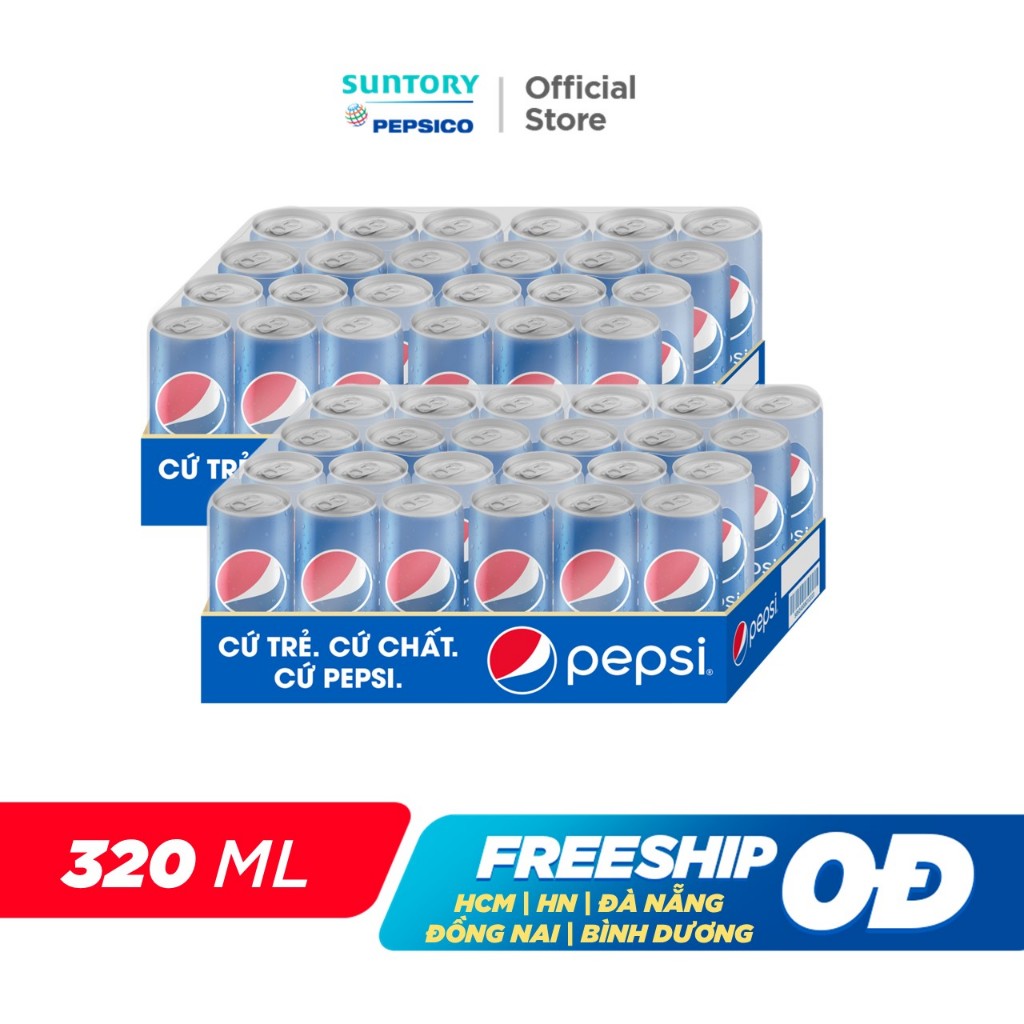 Combo 2 Thùng Pepsi