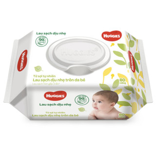 Khăn giấy ướt cho trẻ sơ sinh Huggies 64/80 tờ