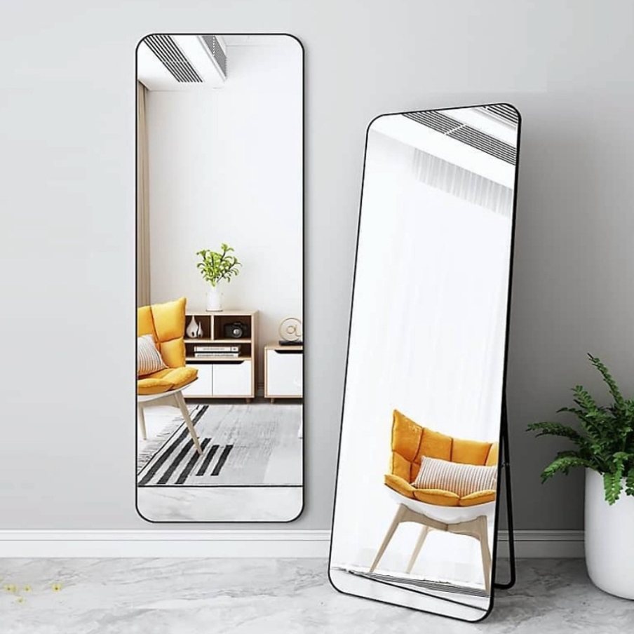Gương soi toàn thân, gương di động soi siêu nét, hàng loại 1 khổ 1m5 x 40cm