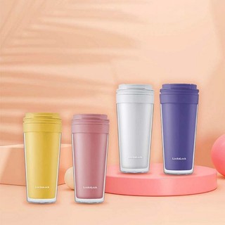 Ly nhựa 2 lớp locknlock bucket cold cup 580ml - hap519