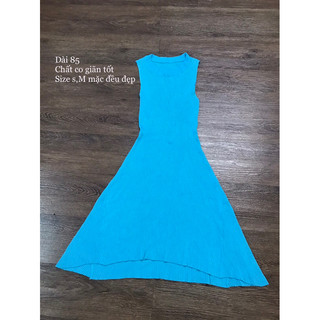 Đầm len mongtoghi co giãn size S, M mặc đc( đã qua sử dụng)
