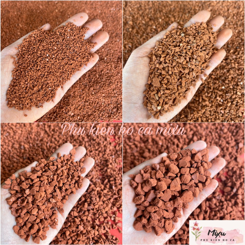 Sạn Gốm Ceramic Soil - dùng lót nền hồ cá hồ thuỷ sinh ( 5kg )