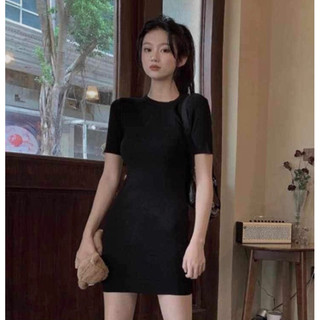 Đầm len ôm body tôn dáng co dãn siêu đẹp bán lẻ gái sỉ rẻ đẹp