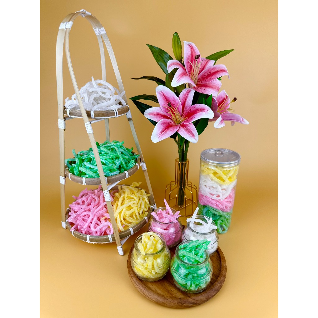 Mứt Dừa Sữa Non Sợi Đũa Thanh Điệp 1Kg ⚠️Lẻ = Sỉ ⚠️TỪ ĐƠN 50K,  Hàng ngon nhà làm