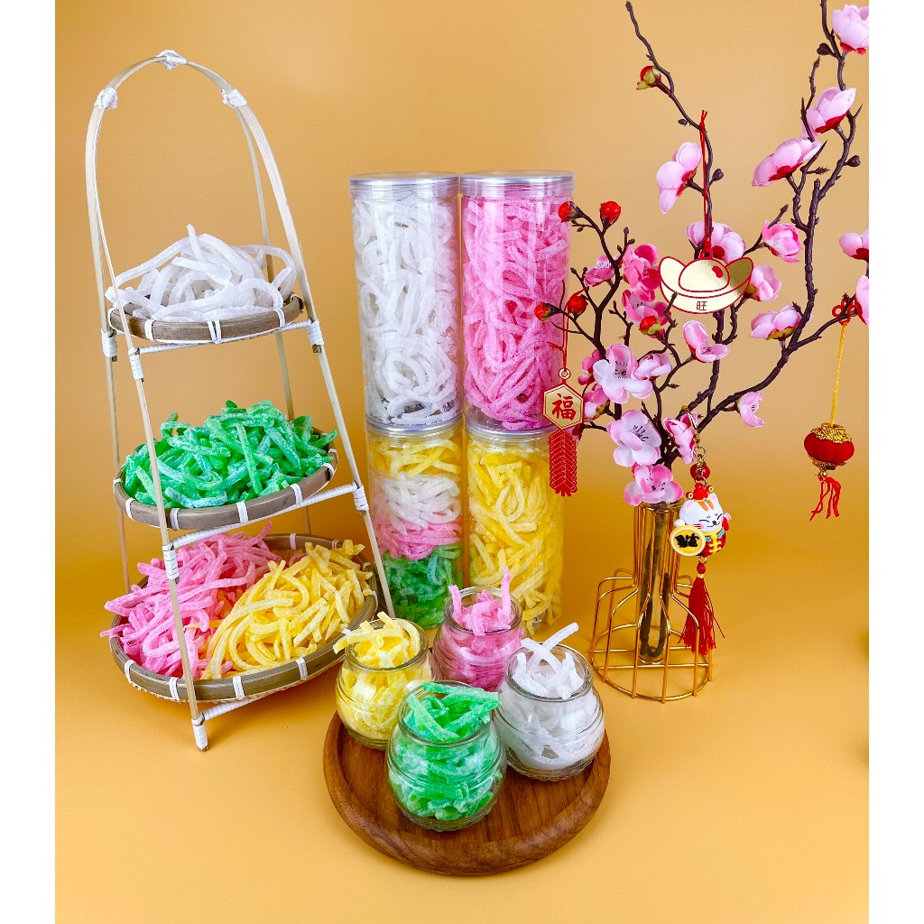 Mứt Dừa Sữa Non Sợi Đũa Thanh Điệp 1Kg ⚠️Lẻ = Sỉ ⚠️TỪ ĐƠN 50K,  Hàng ngon nhà làm