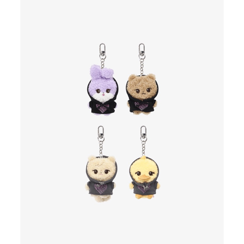 BLACKPINK CHARACTER MINI KEYRING (Móc khoá gấu theo thành viên)