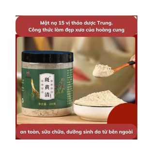 Bột mặt nạ thảo dược trung y làm trằng mờ tàn nhang đốm nâu