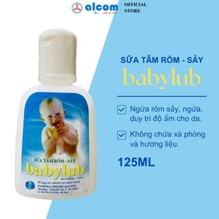 Sữa tắm cho bé gamma babylub 125ml ngừa rôm sảy