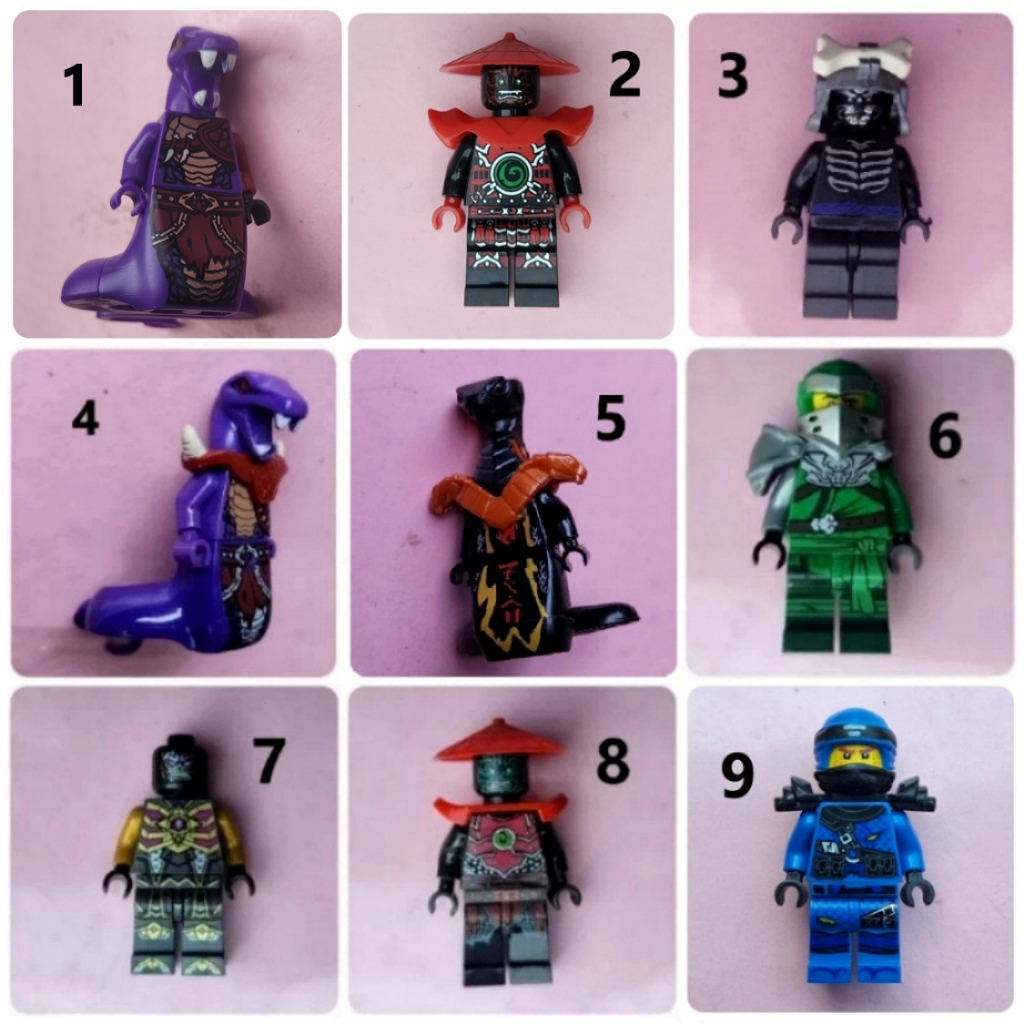 Minifigures Ninjago mẫu 1