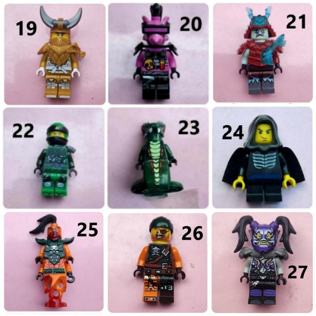 Minifigures Ninjago mẫu 1