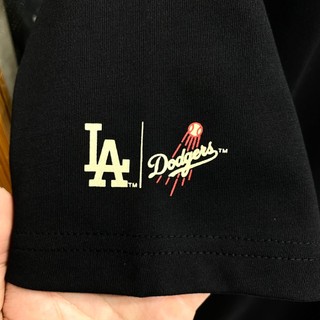 NEW ERA TEE - LA DODGERS ĐEN ( AUTH )