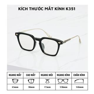 K351 - Kính mắt nam nữ thời trang