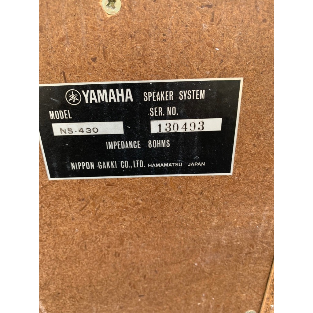 Bán cặp loa nghe nhạc  Yamaha  NS430 JAPAN hát cực hay