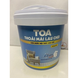 Sơn nước Toa thoải mái lau chùi nội thất nhiều màu_5L