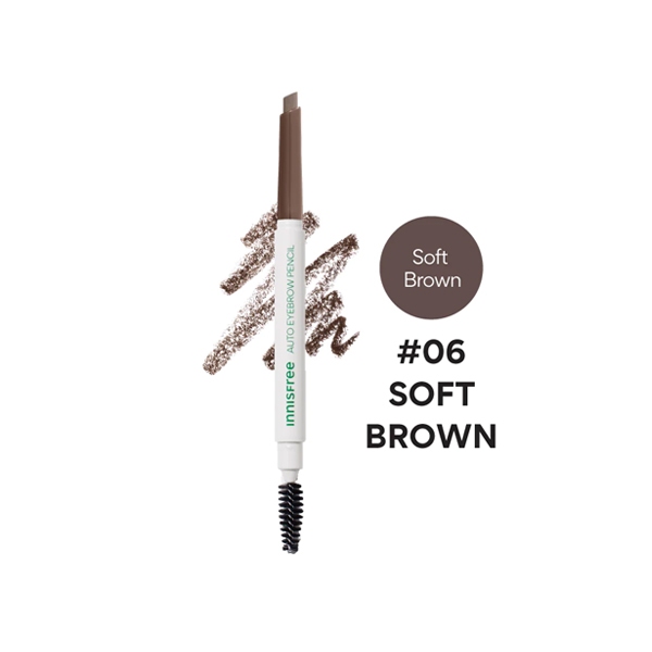 Chì Kẻ Mày 2 Đầu Innisfree Auto Eyebrow Pencil 0.3g