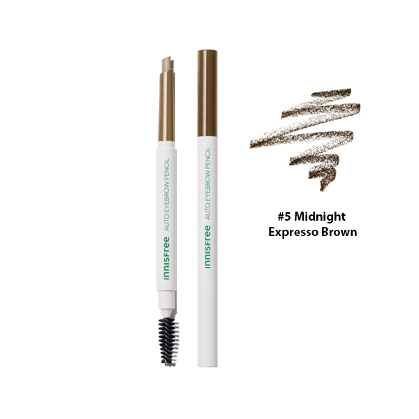 Chì Kẻ Mày 2 Đầu Innisfree Auto Eyebrow Pencil 0.3g