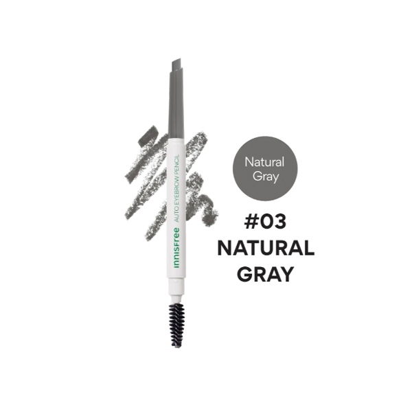 Chì Kẻ Mày 2 Đầu Innisfree Auto Eyebrow Pencil 0.3g