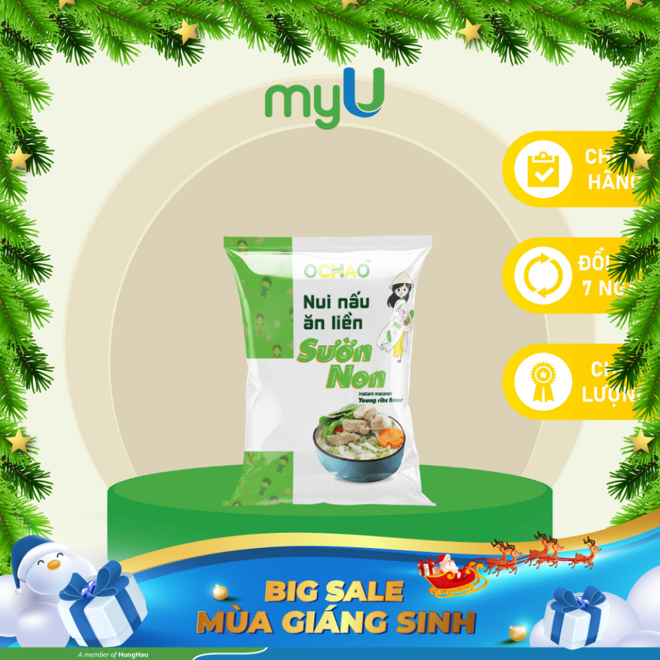 Nui nấu ăn liền OCHAO vị sườn non