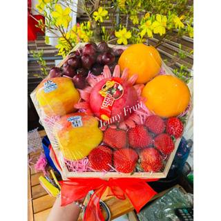 [ HOẢ TỐC ] [ JENNY FRUIT ] Giỏ quà tặng trái cây BT182