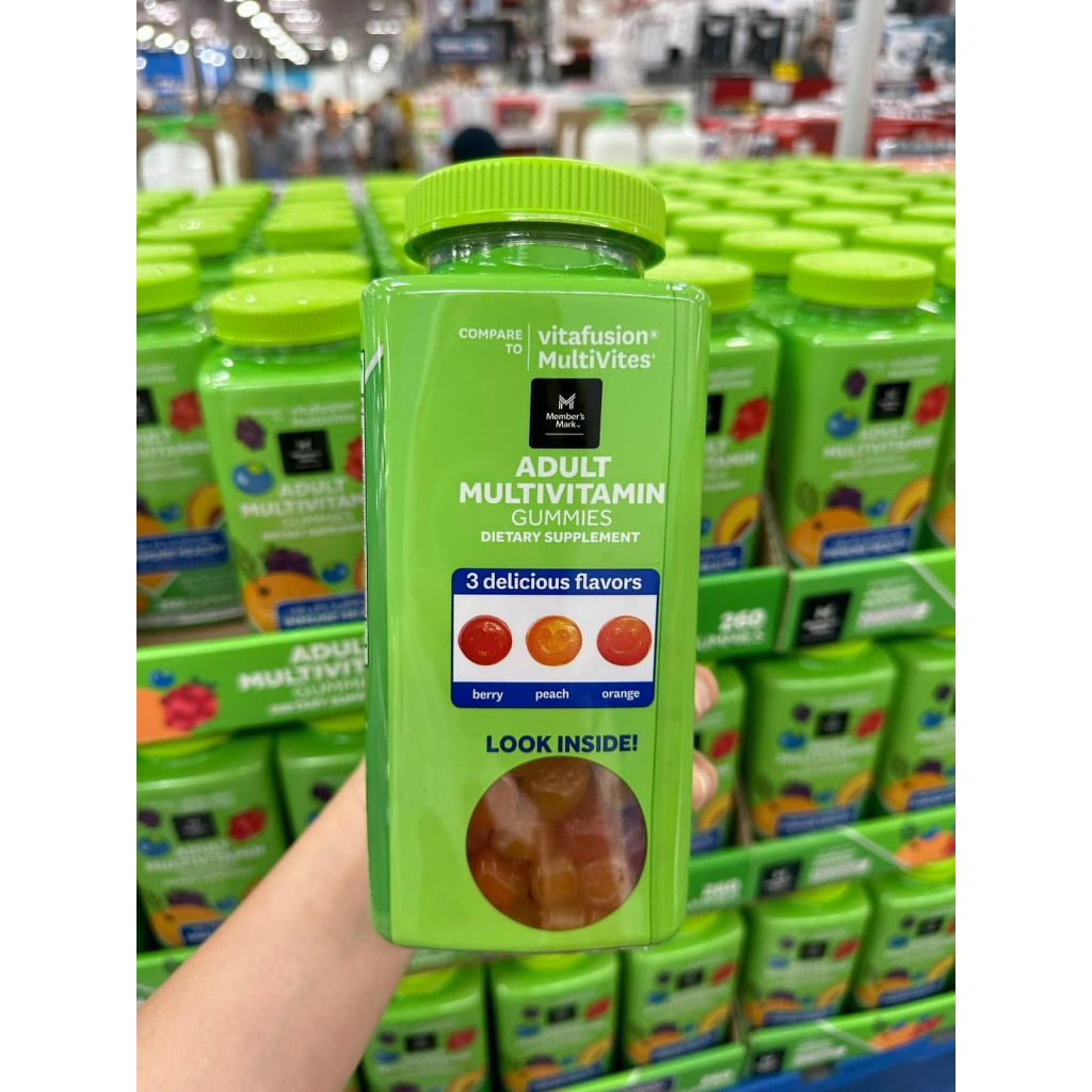 Kẹo dẻo đa Vitamin Vitafusion Adult Multivitamin 260 viên, Mỹ